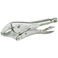 VISE-GRIP 4-Inch Locking Pliers With Curved Jaw And Wire Cutter - VGP4WR