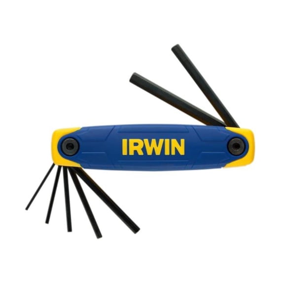 IRWIN - Folding Hex Key Set, 7 Piece (2-8mm)