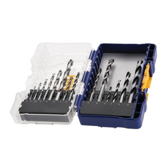 IRWIN - HSS Pro Combination Drilling Set, 15 Piece