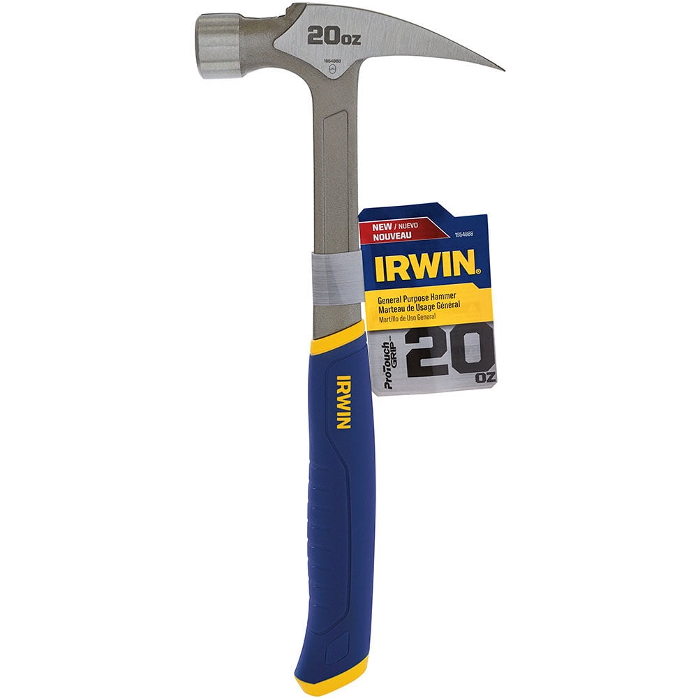 Irwin Tools 1954888 Steel General Purpose Claw Hammer, 20 oz
