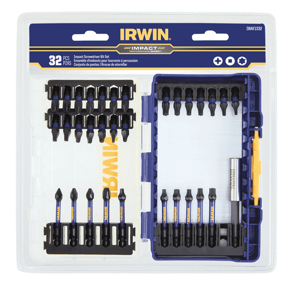 Hanson IRWIN 32-Piece Impact Screwdriving Set