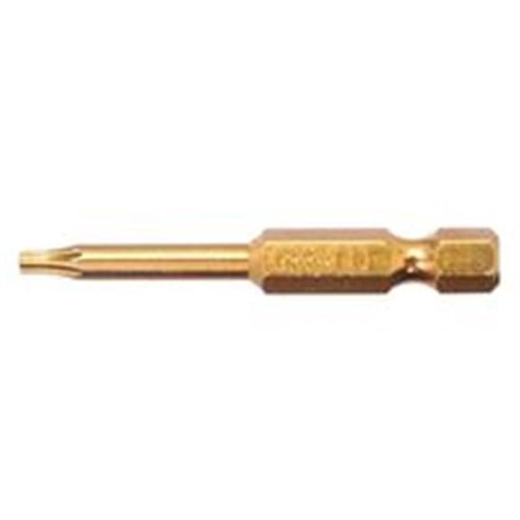 IRWIN IWAF31TX252 Insert Bit, T25 Drive, Torx Drive, 1/4 in Shank, Hex Shank, Steel