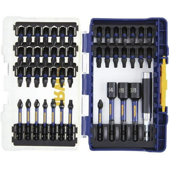 IRWIN Impact Screwdriver Bit Set, 1.75", 47 Pieces