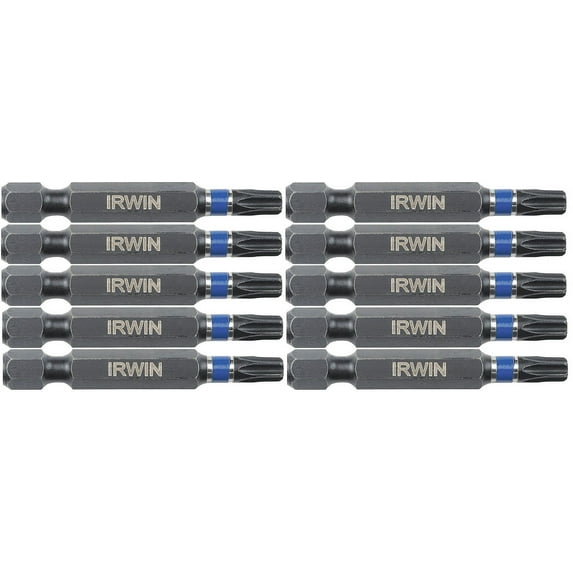 IRWIN Insert Bit,1/4",Torx,T15,PK10, 1838512