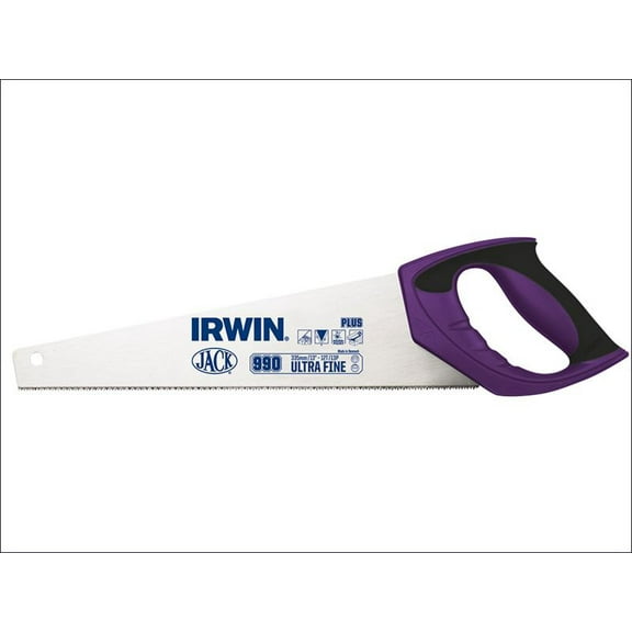 IRWIN Jack - 990UHP Fine Junior / Toolbox Handsaw Soft-Grip 335mm (13in) 12 TPI