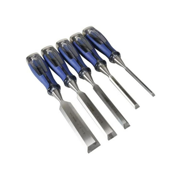 IRWIN Marples - M750 Splitproof Pro Bevel Edge Chisel Set, 5 Piece
