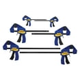 thumbnail image 1 of IRWIN QUICK-GRIP 6-Piece 1-Handed Mini Bar Clamp Set, 1964749, 1964749, 1 of 7