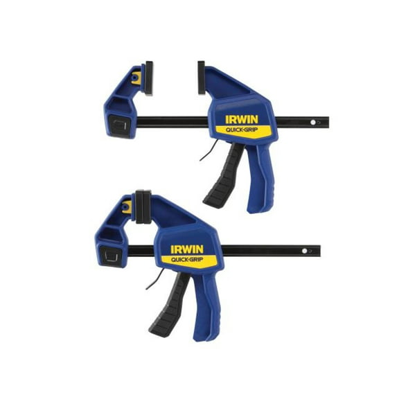 IRWIN Quick-Grip - Quick-Change Medium-Duty Bar Clamp 150mm (6in) Twin Pack