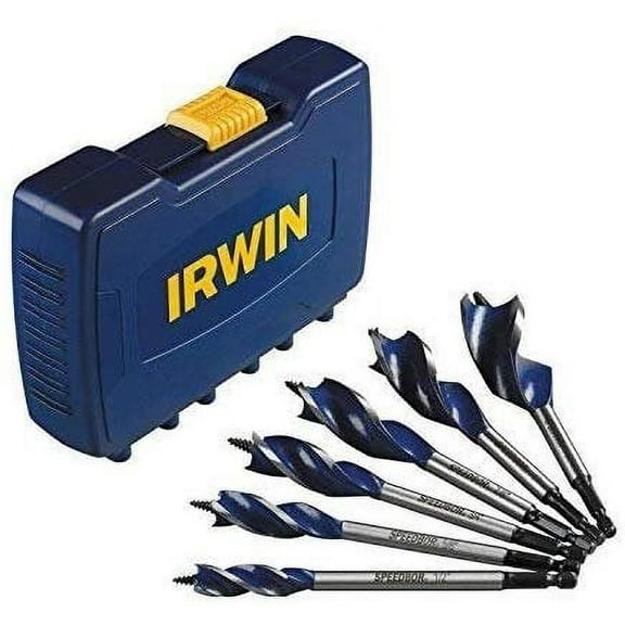 IRWIN SPEEDBOR Drill Bit Set, Auger, 6-Piece 3041006
