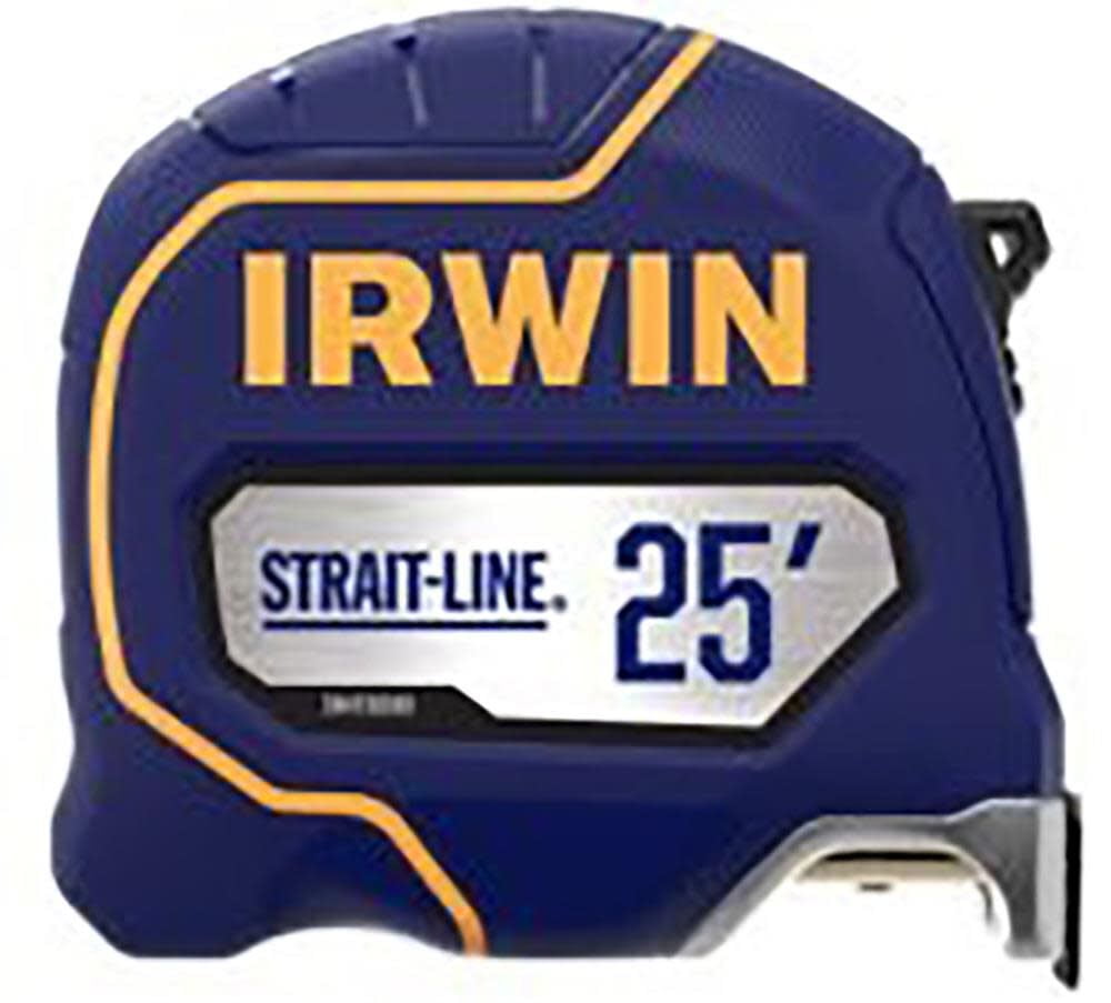 IRWIN Strait-LINE Tape Measure 25' Retract Control