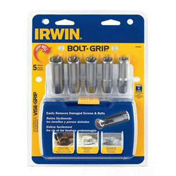 IRWIN Tools Bolt-Grip Deep Well Set, 5-Piece (3094001)