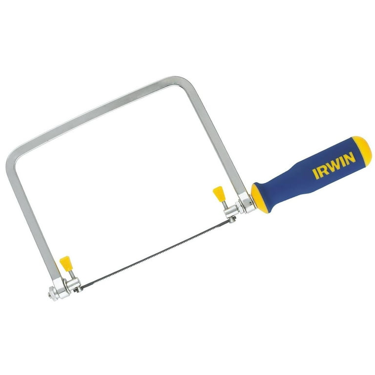 IRWIN Tools ProTouch Coping Saw (2014400), Blue & Yellow