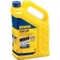 IRWIN Strait-Line Permanent Marking Chalk - Durable, Indigo Blue - 4 lb