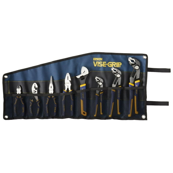 IRWIN Tools VISE-GRIP GrooveLock Pliers Set, 8 Piece, 2078712 CA3