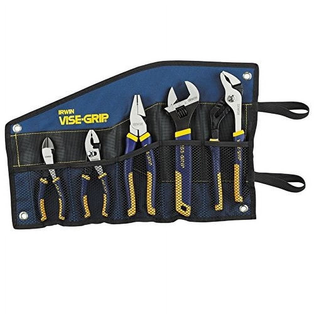 Irwin 1802537 - 7 Pieces Locking/Traditional Pliers Mixed Set, Blue