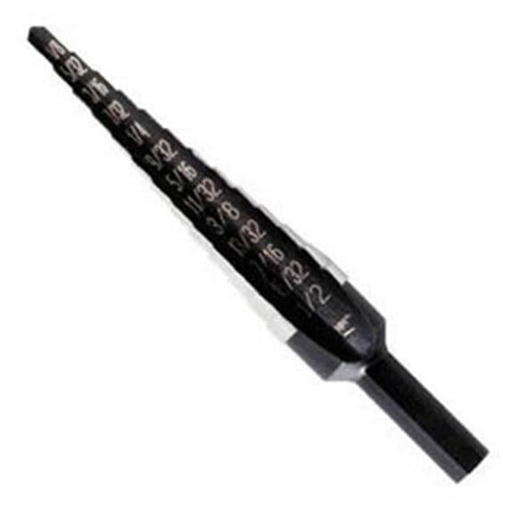 IRWIN VISE-GRIP 10232 High Speed Steel Fractional Self-Starting Step Drill Bit 0.19 x 5 in. - 0.38 in.