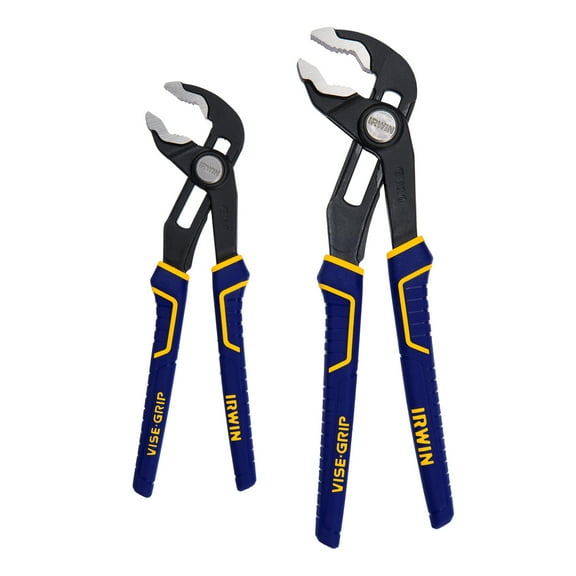 IRWIN VISE-GRIP 2-Piece GrooveLock V-Jaw Pliers Set