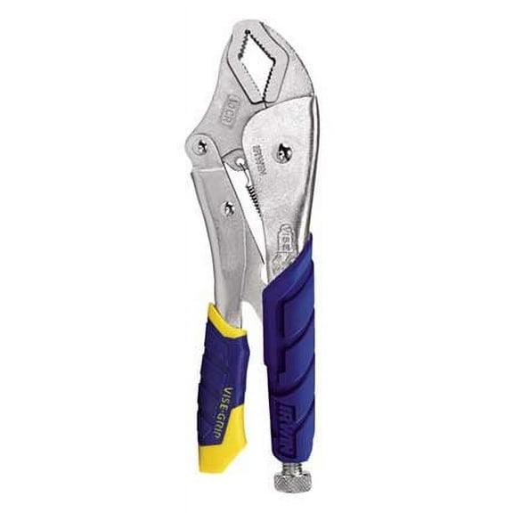 IRWIN VISE GRIP Fast Release Curved Jaw Locking, 10" Long Pliers