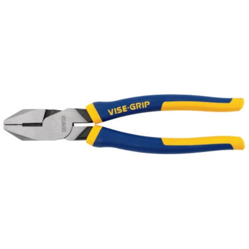 IRWIN VISE-GRIP 2078209 9.5" North American Lineman's Pliers with Wire Cutter