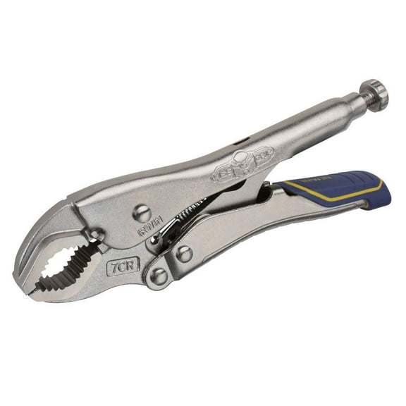 IRWIN VISE-GRIP Locking Pliers, 7-Inch Fast Release Curved Jaw (IRHT82574)