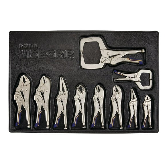 IRWIN VISE-GRIP Locking Pliers, Fast Release Kit, 10-Piece (IRHT82596) CA3