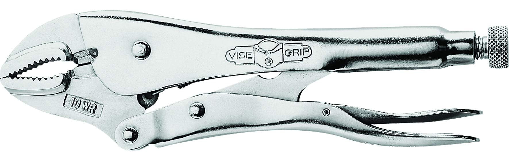 IRWIN VISE-GRIP Original Locking Pliers with Wire Cutter, Curved Jaw, 10-Inch (502L3)