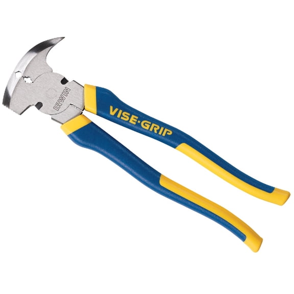 IRWIN VISE-GRIP Pliers, Fencing, 10-1/4-Inch (2078901), Blue