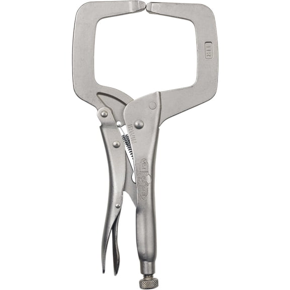 IRWIN Vise Grip 11R 11" C Clamp Locking Regular Tip Easy Release Pliers (5 PACK)