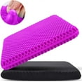 thumbnail image 1 of IRmm Gel Seat Cushion for Long Sitting (Super Large & Thick), Soft & Breathable, Gel Chair Cushion for Wheelchair, for Hip Pain, Gel Seat Cushion for Office Chair (1 Cushion+1 Cover), 1 of 6