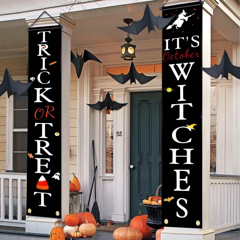 IRmm Halloween Decorations Outdoor | Trick or Treat & It's October ...