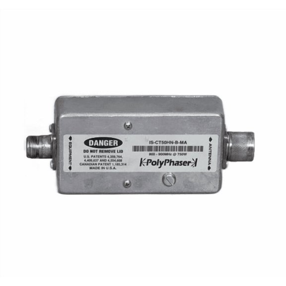 IS-CT50HN-B-MA Cellular/Paging Combiner Coaxial EMP/Surge Protector