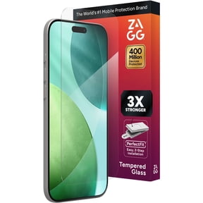 ZAGG InvisibleShield Apple iPhone Air Glass Shield Clear Screen Protector, PerfectFit Installation, 3x Stronger Glass, Impact & Scratch Protection
