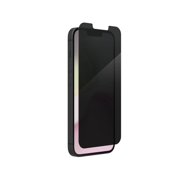 ZAGG InvisibleShield  Apple iPhone 16e/14/13 Pro/13 Pro Glass Shield Privacy Screen Protector, Easy Installation with Precise Install Tray, 3x Stronger Glass, Impact & Scratch Protection