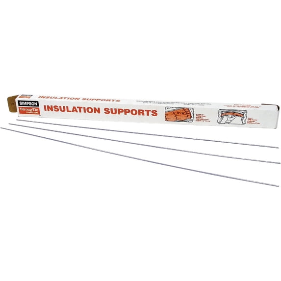 Simpson Strong-Tie Insulation Support IS24-R100 - Carbon Steel - 24" — Residential Use, Standard Application
