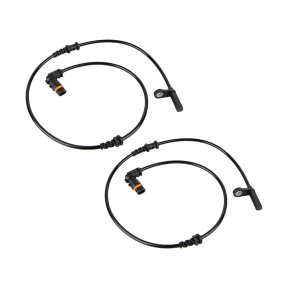 ISA 2 Front Left & Right ABS Wheel Speed Sensor for 2012 Mercedes-Benz C63 AMG V8 6.3L Replacement for ALS2348 2049053005