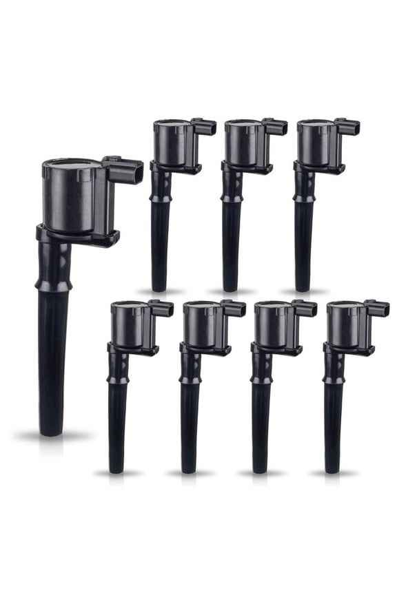 ISA Set of 8 Ignition Coil Pack For Ford Lincoln Mustang Avanti GT Navigator Blackwood Continental Mark Marauder Roadster 1997-2014 4.6L 5.4L 5.8L Replacement for DG512 UF191