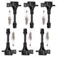 thumbnail image 1 of ISA Auto Ignition Coils and Iridium Spark Plugs Set for Infiniti & Nissan, 6 Pieces, 1 of 5