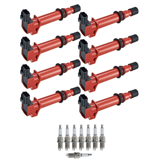 ISA Energy Ignition Coil and Autolite Spark Plug Compatible with Dodge Nitro Durango Dakota UF270 Fits select: 2005-2007 JEEP GRAND CHEROKEE LAREDO/COLUMBIA/FREEDOM, 2007-2008 JEEP LIBERTY SPORT