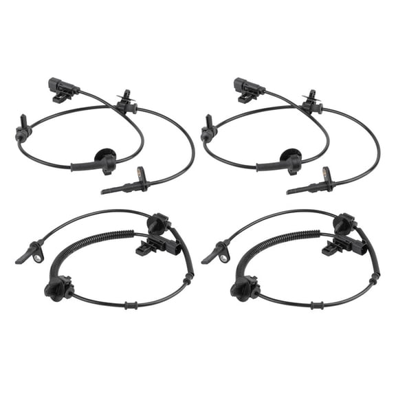 ISA Front and Rear ABS Wheel Speed Sensor for 2013-2019 Cadillac ATS l4 2.0L Replacement for ALS2848 ALS3441 Set of 4