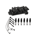 thumbnail image 1 of ISA Ignition Coil, 6 Spark Plugs and Wireset Compatible with 2005-2006 Kia Magentis LX Sedan 4-Door Replacement for UF284, 1 of 1