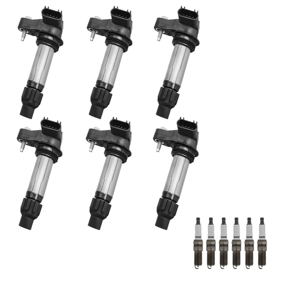 ISA Ignition Coil and Autolite Iridium Spark Plug Compatible with Buick Enclave Chevrolet Impala UF569 Fits select: 2011-2013 VOLKSWAGEN JETTA SE, 2012-2013 VOLKSWAGEN PASSAT SE