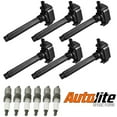 thumbnail image 1 of ISA Ignition Coil and Autolite Spark Plug Compatible with Chrysler 300 Jeep Cherokee 3.2L V6 UF648 Fits select: 2013 DODGE DART SXT, 2016 DODGE DART SE AERO, 1 of 3