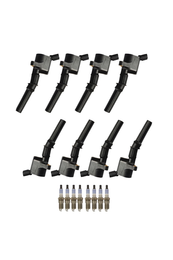 ISA Ignition Coil and Motorcraft Spark Plug Compatible with Ford F150 Expedition 5.4L V8 FD503 Fits select: 2002-2004 FORD EXPEDITION EDDIE BAUER, 2000-2001 FORD EXPEDITION XLT