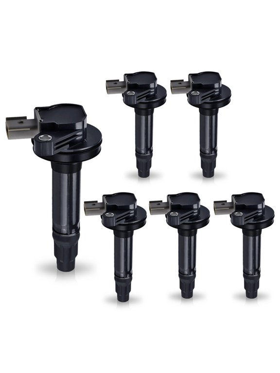 ISA Ignition Coil Packs Compatible with Ford 2010-2012 Flex 2010-2012 Taurus Lincoln 2010-2012 MKS 2010-2012 MKT 3.5L V6 Coil for UF612 UF-612 GN10843 Set of 6