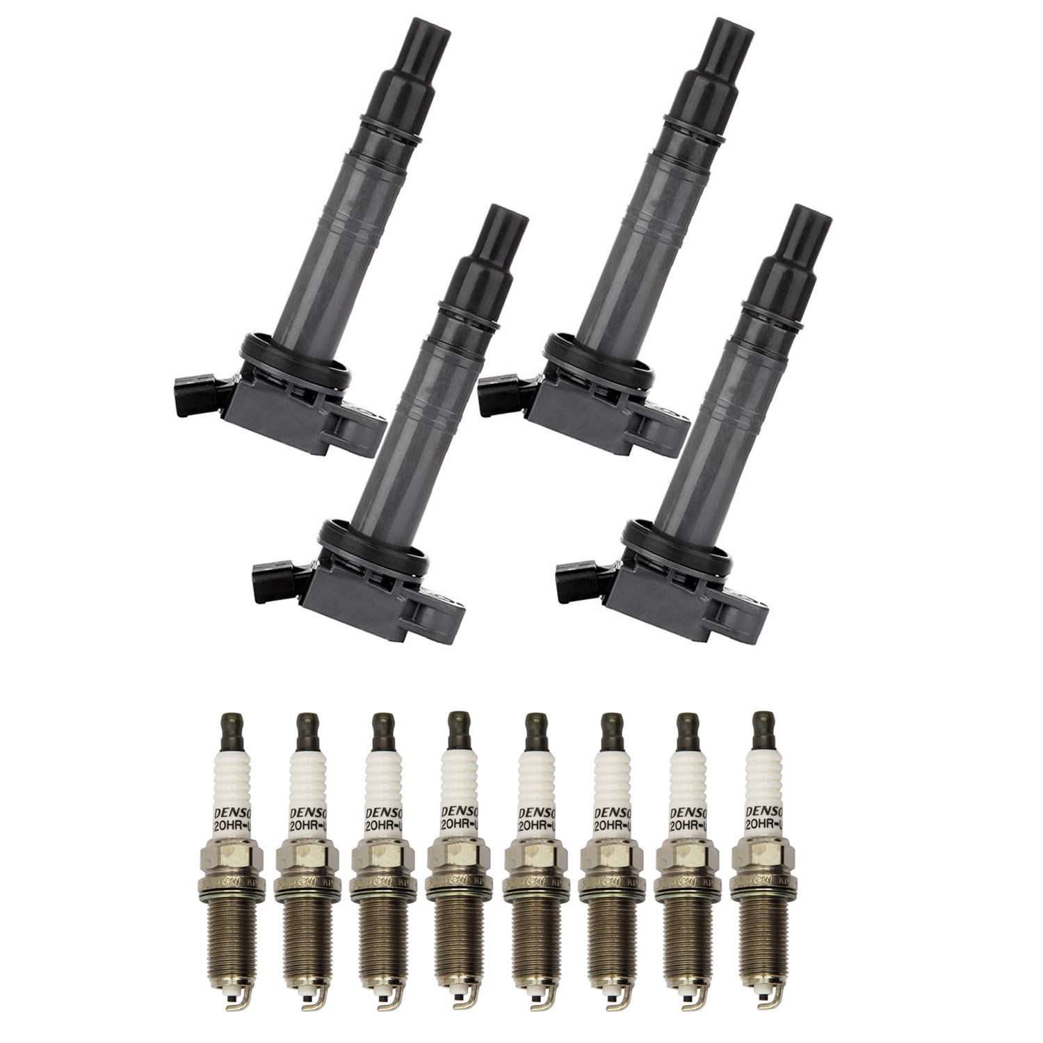 ISA Ignition Coils and Denso Spark Plugs Compatible with Toyota