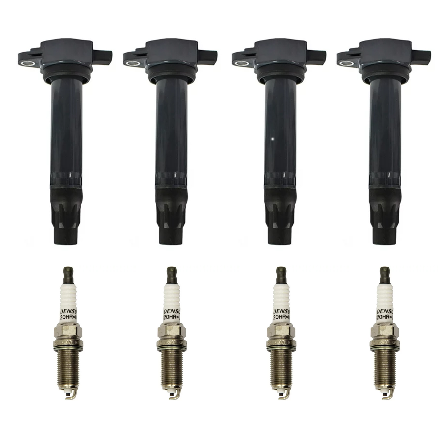 4 pc DENSO Spark Plugs compatible with Toyota RAV4 2.0L L4 19982000