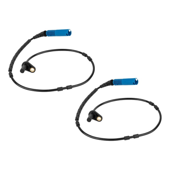 ISA Rear Left & Right ABS Wheel Speed Sensor for 2004-2010 BMW X3 l6 2.5L 3.0L Replacement for ALS441 Set of 2