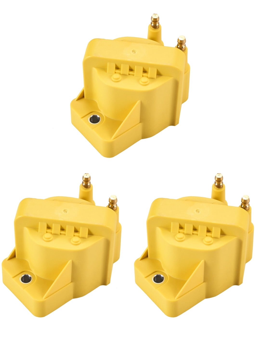 ISA Set of 3 Heavy Duty Ignition Coils Pack Compatible with Buick Cadillac Chevrolet Oldsmobile Pontiac Compatible with L4 V6 C849 DR39 5C1058 E530C D555 Fits select: 1994-2005 BUICK LESABRE CUSTOM