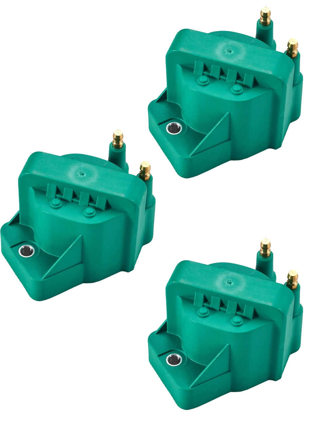 ISA Set of 3 Premium Ignition Coils Pack Compatible with Buick Cadillac Chevrolet Oldsmobile Pontiac Compatible with L4 V6 C849 DR39 5C1058 E530C D555 Fits select: 1994-2005 BUICK LESABRE CUSTOM