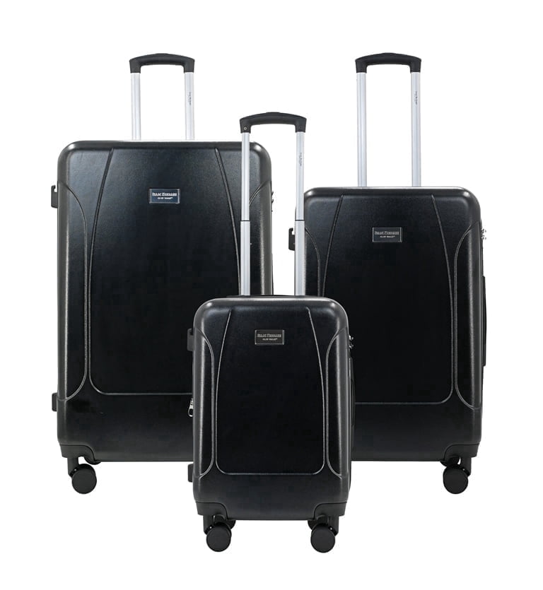 Isaac Mizrahi Luna 3-Piece Hardside Luggage Set Lightweight and